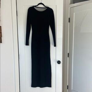 Marcella NYC Black Long Sleeve Dress